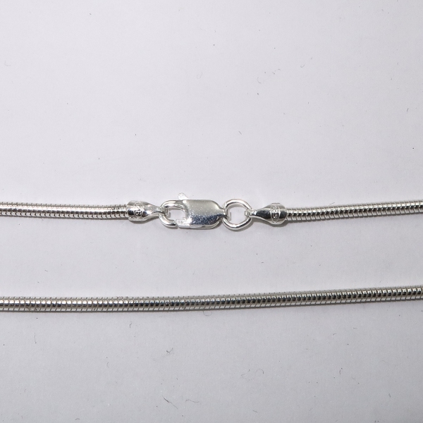 Silver snake chain